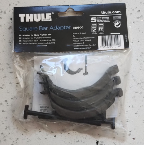 Thule 889 square - bar, adapter