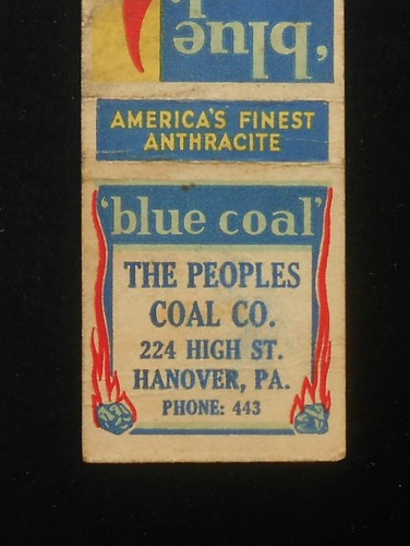 1930s blue coal - dl&w, the