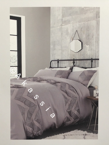 Next mauve pleated bed set - next,