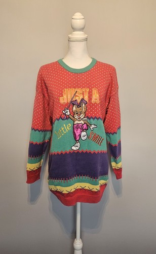 Vintage 90s colourful rabbit - 90s,