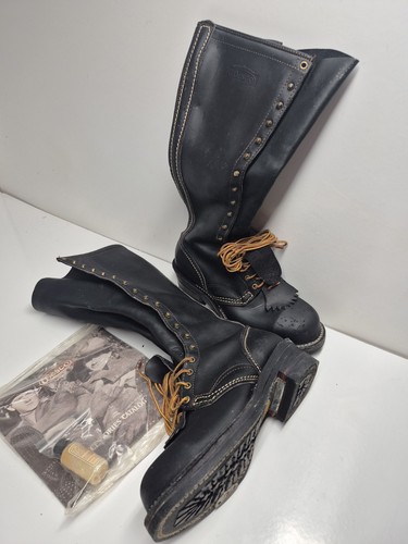Wesco highliner lineman boots - highliner,