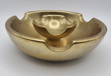 Vintage Art Deco Brass Ashtray