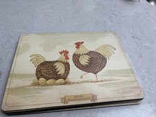 Denby Placemats And coasters x6