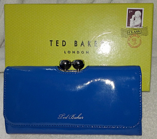 Ted baker royal blue patent - ted,