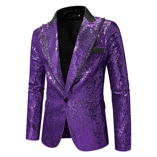 Mens sparkle sequins blazer - mens,