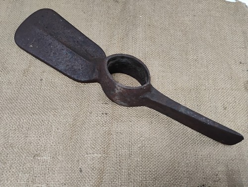Vintage mattock head grubber - head,