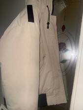 Brand new zavetti Canada beige bomber jacket immaculate 