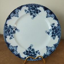 Antique, HOLLINSHEAD & KIRKHAM 'Cambridge' Dinner Plate 25cm
