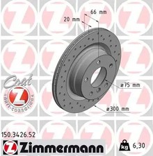 2x Brake disc internally