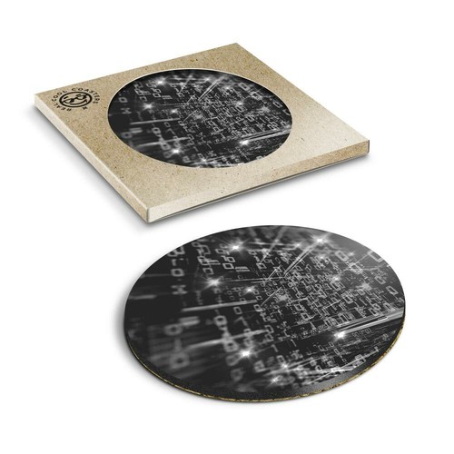 Boxed round coasters - 1,