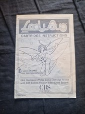 LADY BUG CBS Colecovision Game