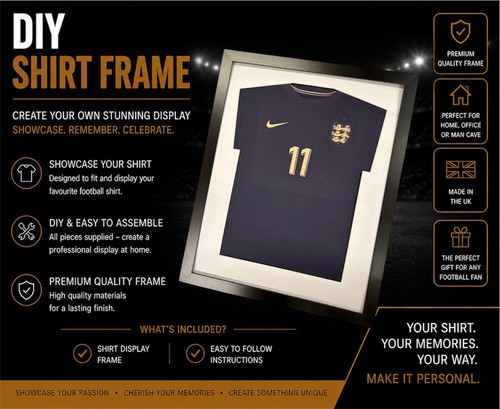 Frame for signed - signed, football