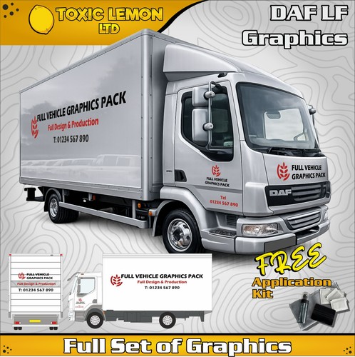 Daf vehicle graphics - graphics, truck