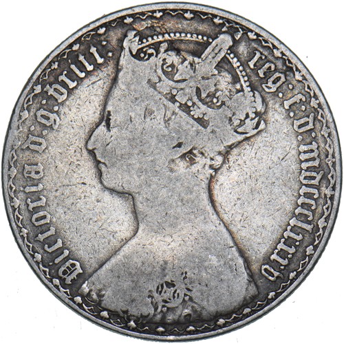 1885 gothic florin victoria - 1885,