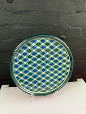 Denby Metz Round Flat Pizza Cake Cheese Serving Platter Plate 13.25"