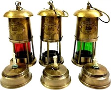 Brass minor oil lamp - oil, antique