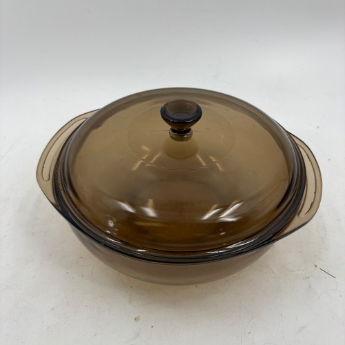 Vintage pyrex vision - vision, amber