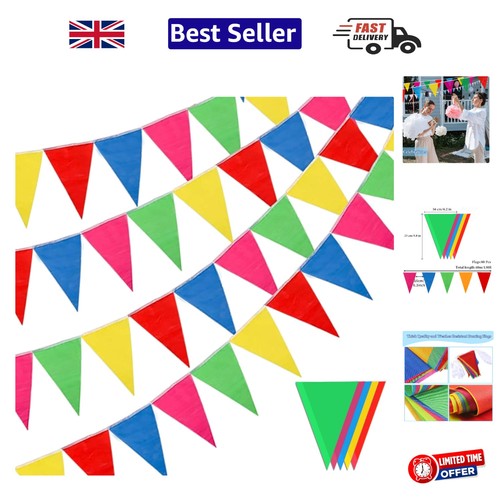 40m nylon triangle flags - 40m,
