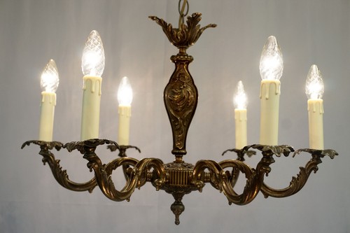 Antique vintage french light - vintage,
