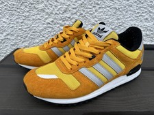 Rare Adidas Originals ZX 700 trainers UK 9 ART S79183 yellow/orange