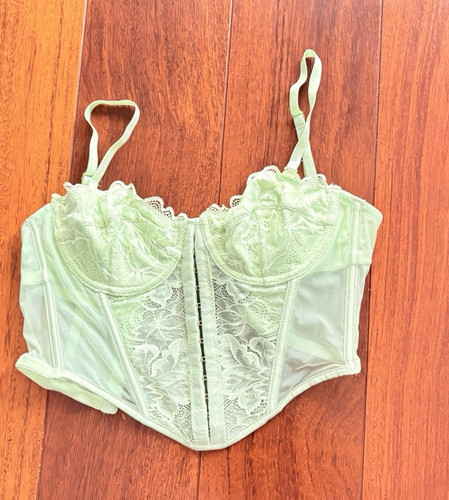 Primark white lace mesh - white,
