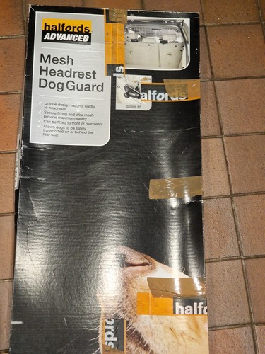 Halfords mesh headrest dog - halfords,