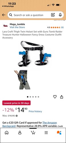 Lara croft thigh twin holset - lara,