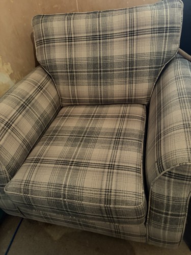 Next grey tartan upholstered - next,