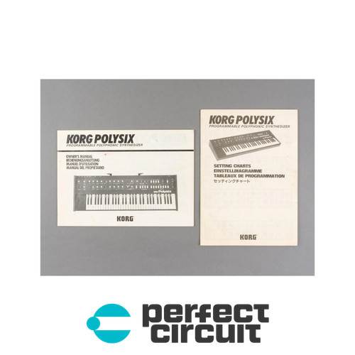 Korg polysix owner manual - korg,