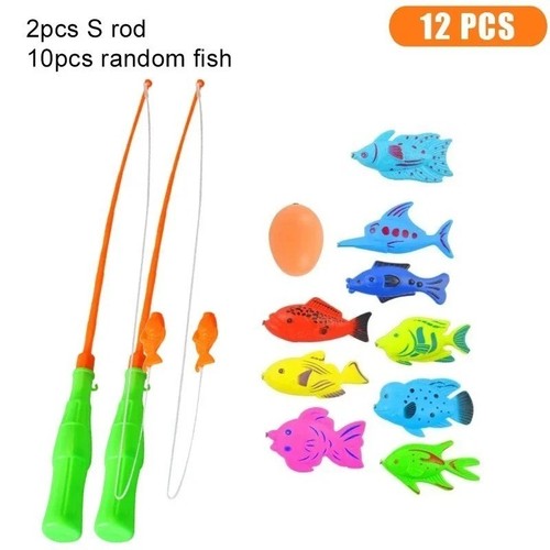 12pcs kids magnetic - magnetic, fishing