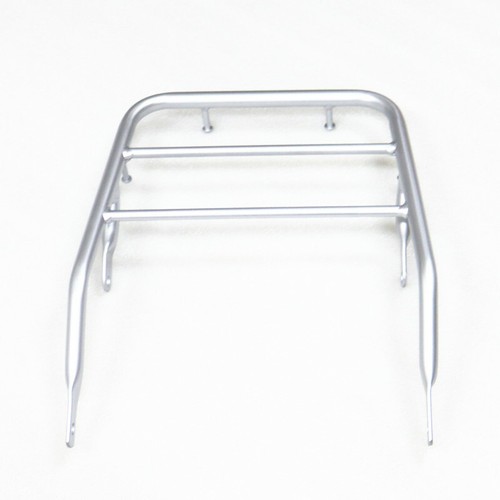 Silver rear luggage - silver,
