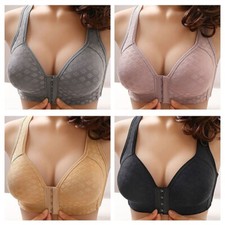 Womens Ladies Front Fastening