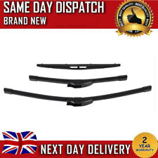 For Nissan Micra 2010-2020 Front and Rear Windscreen Wiper Blades  21“14”12“