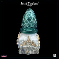 pine cone home decor vintage jar pot vase 3d art magic potion castle fairy tales