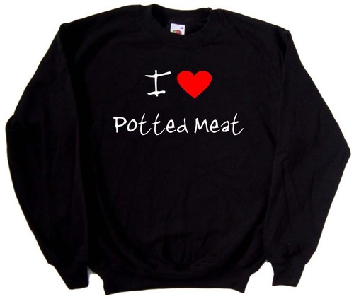 Love heart potted meat - i,