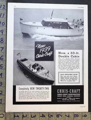 1938 chris craft motorboat - 1938,