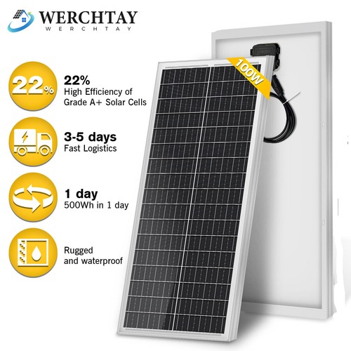 100w mono solar - panel, car