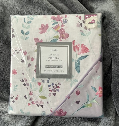 Dunelm double floral duvet - floral,