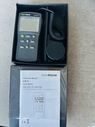 Iso tech lux light meter - iso-tech,