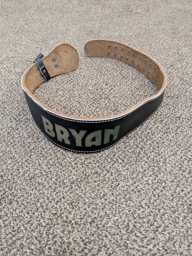 Byran weight lifting leather - lifting,