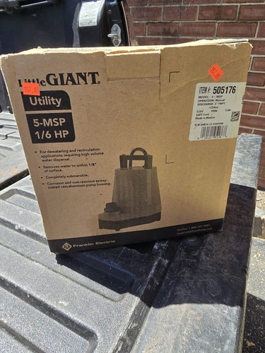 Little giant submersible - giant, pump