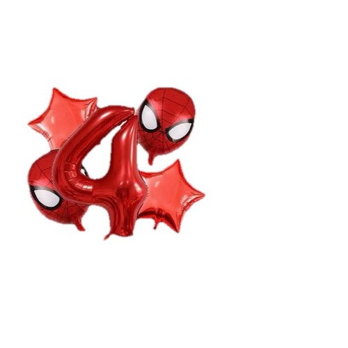 5pcs marvel balloon spiderman - 5pcs,