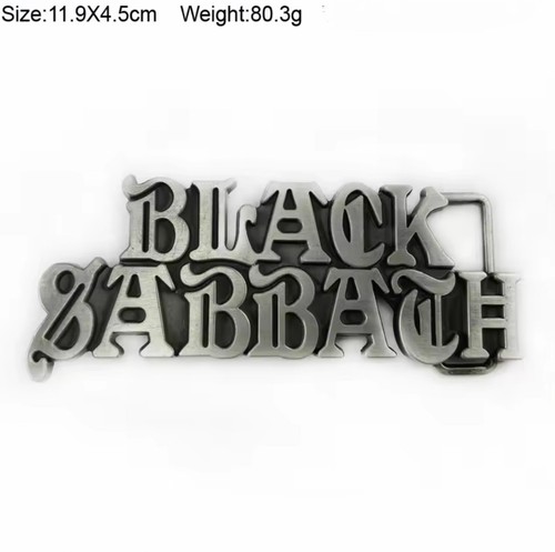 Black sabbath belt buckle - sabbath,