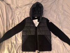 MONCLER DOWN KNIT WAFFLE