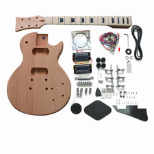 DIY LP Plain Set Neck Guitar
