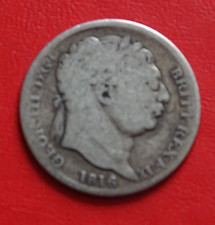 GEORGE III 1816 SILVER SIXPENCE