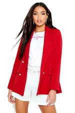 Women's Gold Button Double