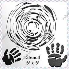 STENCIL - 5" x 5" - GRAFFITI -
