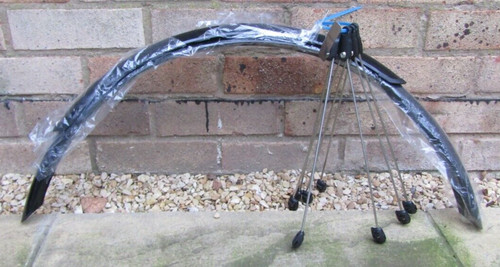 Pair mudguards with stays - pair,