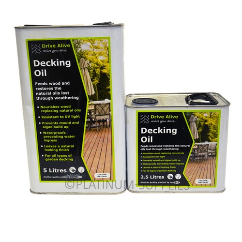 Decking oil natural 5l - decking,